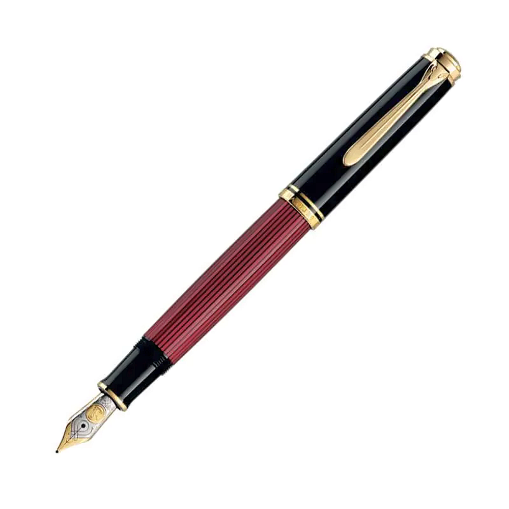 Pelikan Souverän M800 penna stilografica Black-Red - All Pens